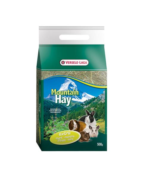 VL Mountain Hay seno pre hlodavce s lístkami mäty 500g