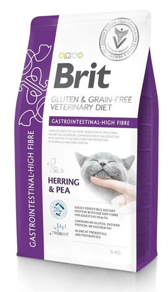 Brit Veterinary Diets GF cat Gastrointestinal High Fibre 5 kg
