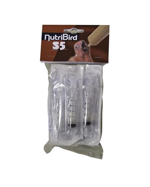 VL NutriBird S 5 - injekčné striekačky pre ručné dokrmovanie - objem 5 ml, 6 ks/bal.