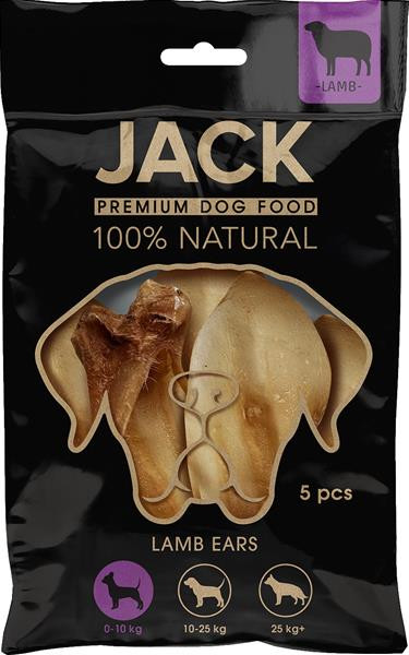 Pamlsok Jack jahňacie ucho 5 ks