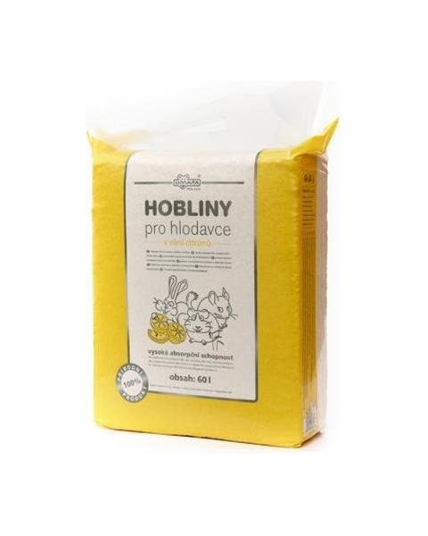 Podstielka LIMARA pre hlodavce, hobliny citrus 60 l (3,2 kg)