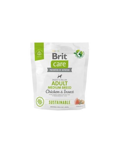 Brit Care dog Sustainable Adult Medium Breed 1 kg