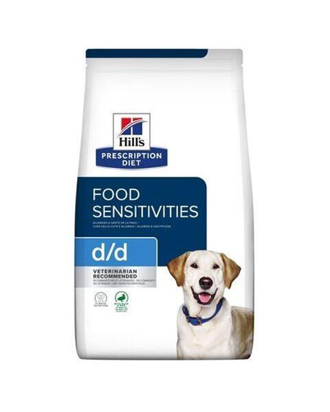 HILLS Diet Canine d/d Duck&Rice Dry NEW 4 kg