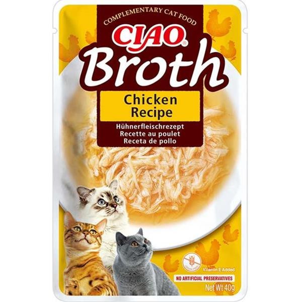 Inaba CIAO Broth Cat Kapsička Kura 1 ks 40 g