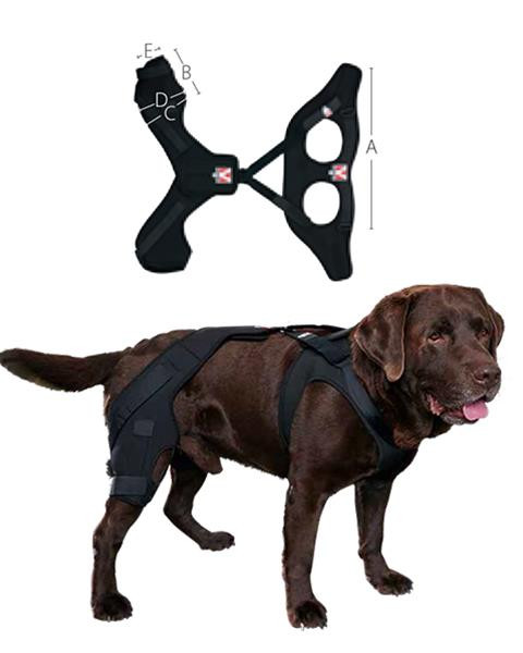 Chránič kolena KRUUSE Rehab Pro, XXL, ľavý