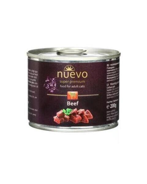 NUEVO cat Adult Beef bal. 6 x 200 g konzerva