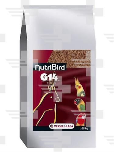VL Orlux NutriBird G14 Original- extrudy pre stredne veľké papagáje s ovocím na denné kŕmenie 10 kg