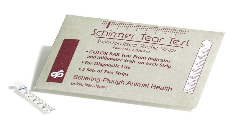 Test slzný SCHIRMER 10 ks