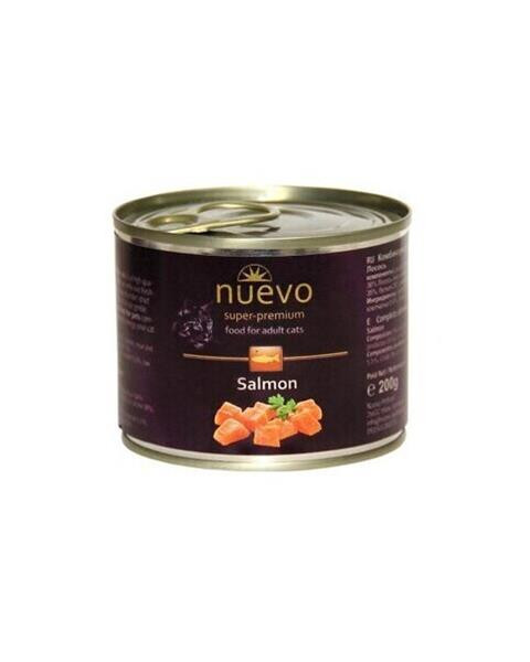 NUEVO cat Adult Salmon bal. 6 x 200 g konzerva