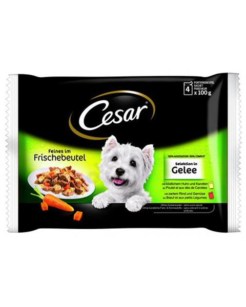 Mars CESAR kapsička dog Selection mix v želé 400 g