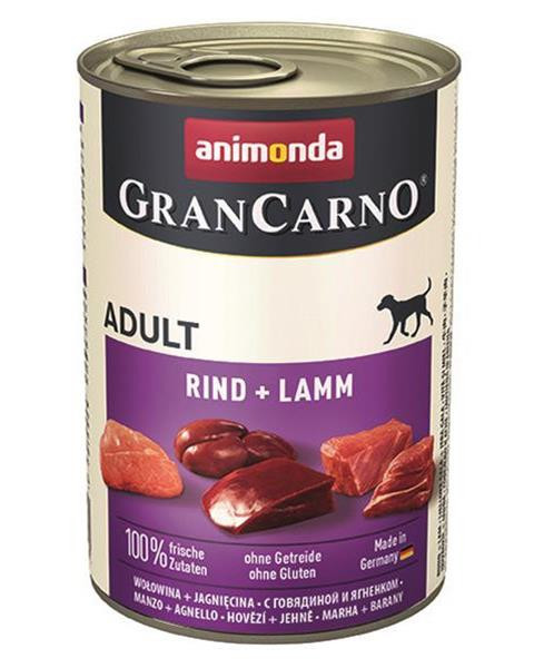 Animonda GRANCARNO® dog adult hovädzie a jahňa bal. 6 x 400g konzerva