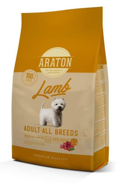 ARATON dog adult lamb NEW 3 kg