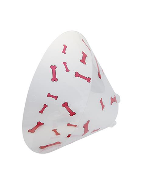 Golier ochranný BUSTER Design Bones 25 cm, červený, 10 ks