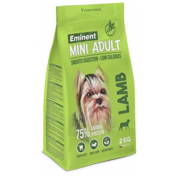 Eminent dog Mini Adult Jahňa 2 kg 