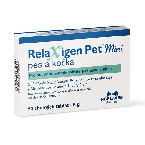 Relaxigen Pet Mini Pes a mačka 20 tbl.