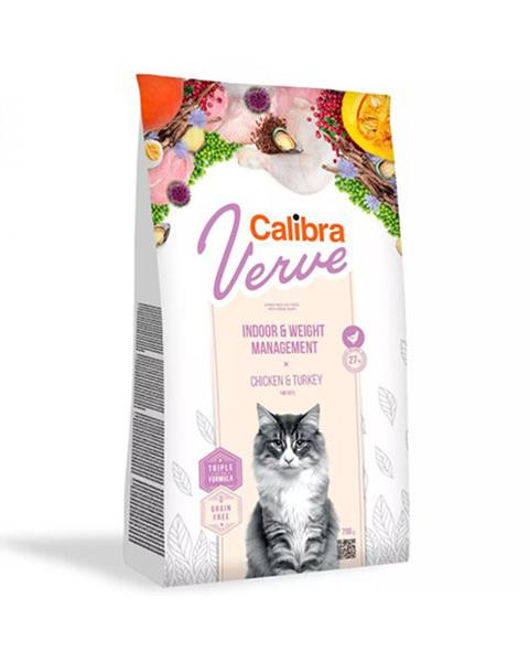 Calibra Cat Verve GF Indoor&Weight Chicken 3,5 kg