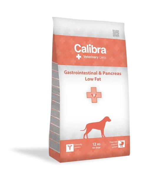 Calibra Vet Diet Dog Gastrointestinal & Pancreas Low Fat 12 kg