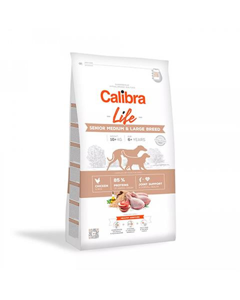Calibra Dog Life Senior Medium & Large Chicken 2,5 kg