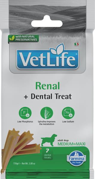 Pamlsok Farmina Vet Life Dog Renal Adult medium & maxi 100g