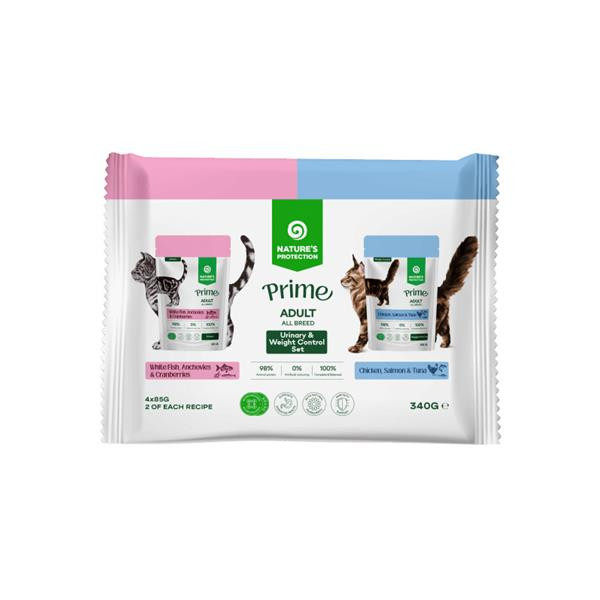Natures P Prime KAPSIČKA cat adult wet set 4 x 85 g