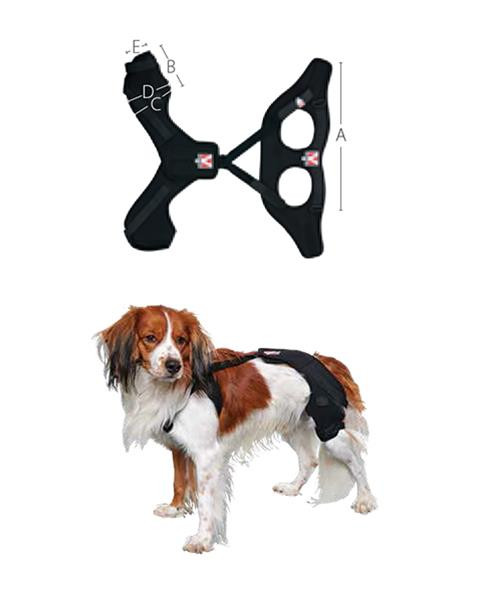 Chránič kolena KRUUSE Rehab Pro, XXS, pravý