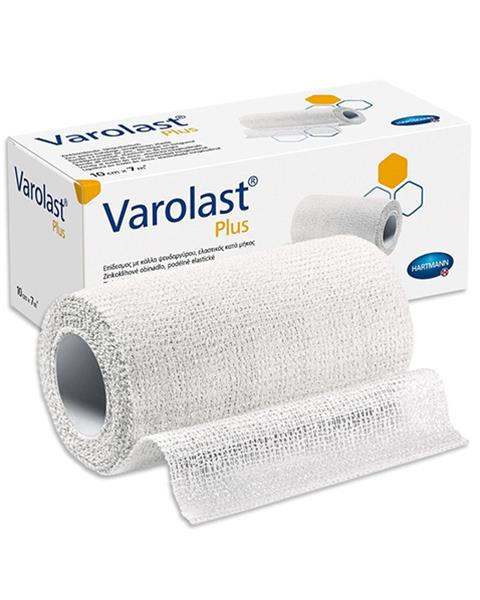 Obväz zinkoglejový elastický Varolast Plus 10 cm x 7 m