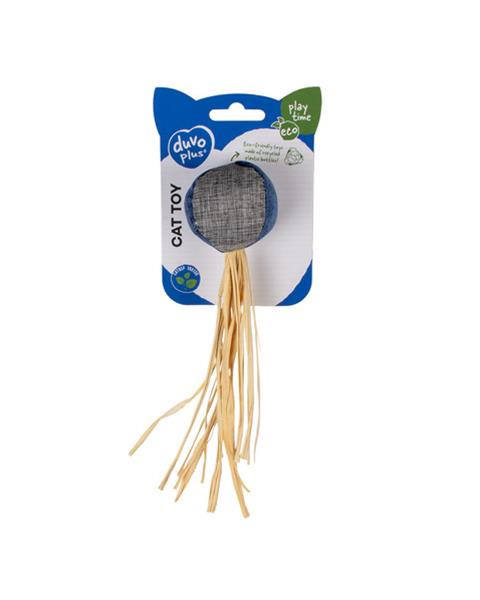 Hračka DUVO+ Eco navy lopta s catnipom pre mačku, 4,5x4,5x20 cm