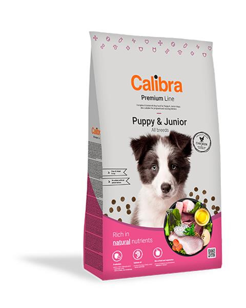 Calibra Premium Line Dog Puppy & Junior NEW 3 kg