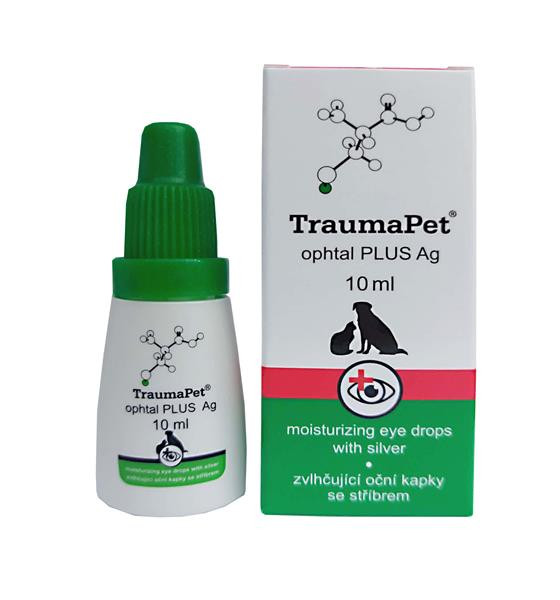 TraumaPet ophtal PLUS Ag očné kvapky 10 ml
