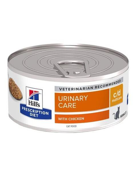 HILLS Diet Feline c/d Multicare Chicken KONZ 156 g