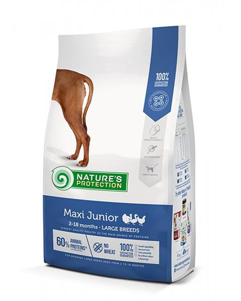 Natures P dog junior maxi poultry 12 kg