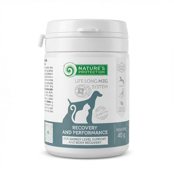 Natures P MicroZeoGen dog & cat Recovery&Performence, energy and body 40 g