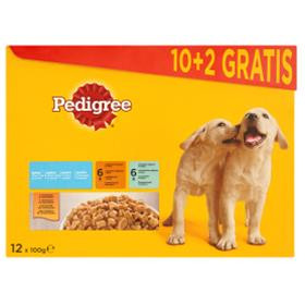 Mars PEDIGREE kapsička dog JUNIOR kuracie & jahňacie &hydinové &hovädzie s ryžou v želé 12 x 100 g
