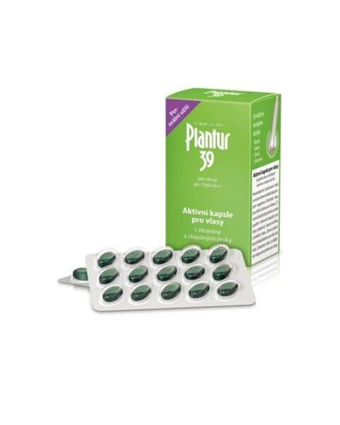 Plantur 39 aktívne kapsule 60 cps.