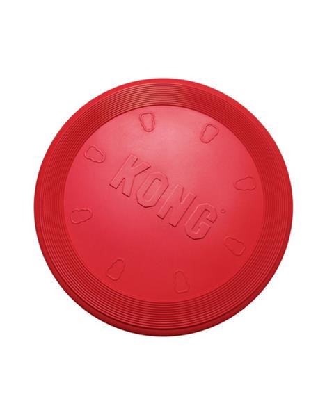 Hračka Kong Dog Classic Flyer frisbee, červený, guma prírodná, L