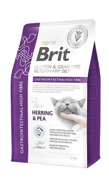 Brit Veterinary Diets GF cat Gastrointestinal High Fibre 2 kg