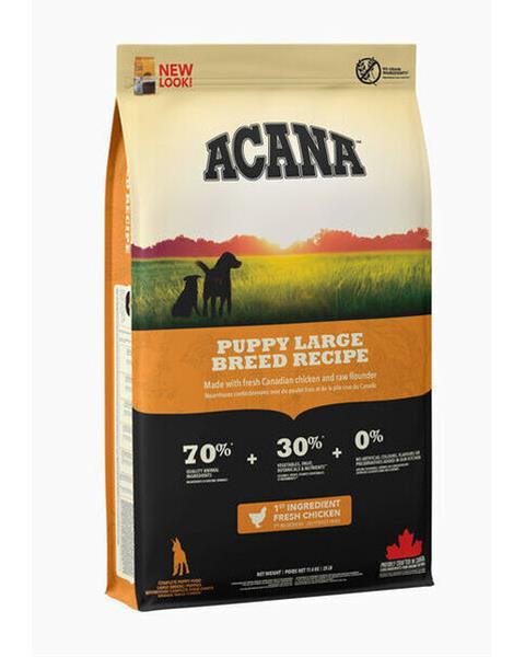 ACANA Recipe Puppy Large breed 17 kg