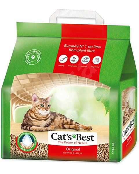 Podstielka CATS BEST Öko plus 4,3 kg(10 L)