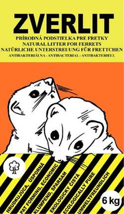 Zverlit hnedý pre fretky 6 kg