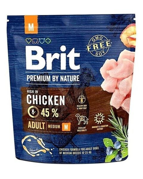 Brit Premium by Nature dog Adult M 1 kg