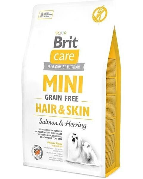 BRIT Care dog MINI Grain Free Hair & Skin 2 kg