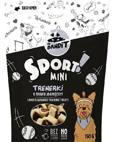 Pamlsok Mr. Bandit sport mini lamb flavor training treats 150g