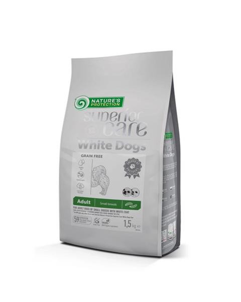 Natures P Superior care white dog GF adult Insect small breed 1,5 kg