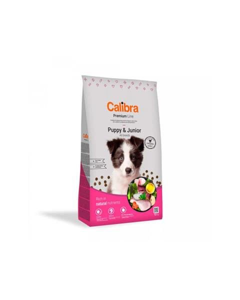 Calibra Premium Line Dog Puppy & Junior NEW 12 kg