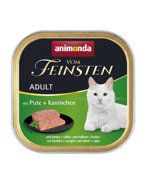 Animonda Vom Feinsten cat CLASSIC morka a králik bal. 16 x 100 g