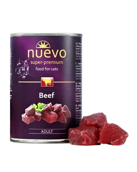 NUEVO cat Adult Beef bal. 6 x 400 g konzerva