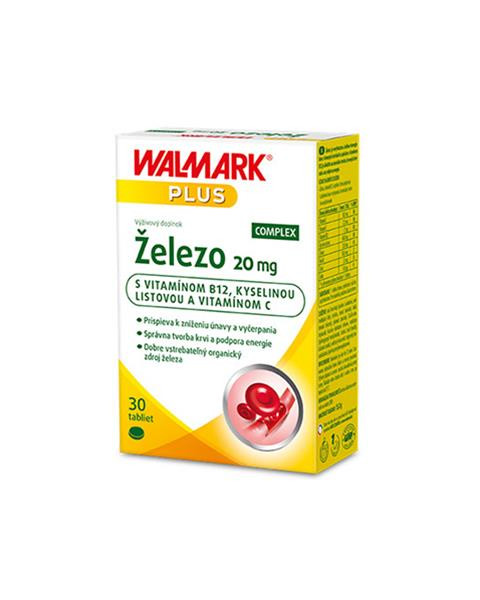Železo Complex tbl. 30 x 20 mg Walmark