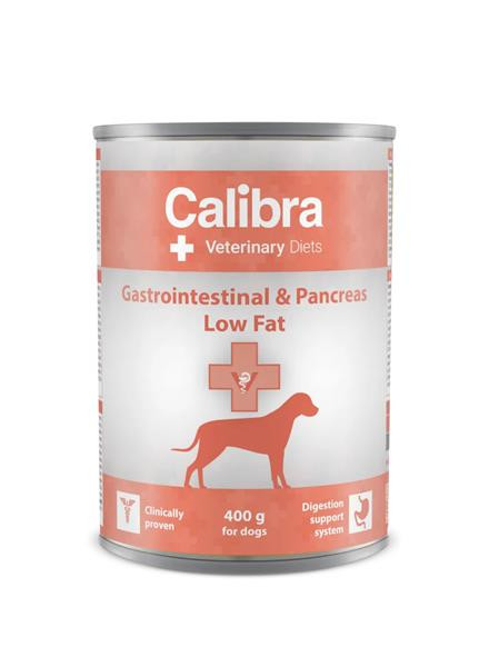 Calibra VD Dog Gastrointestinal & Pancreas Low Fat konzerva 400 g 