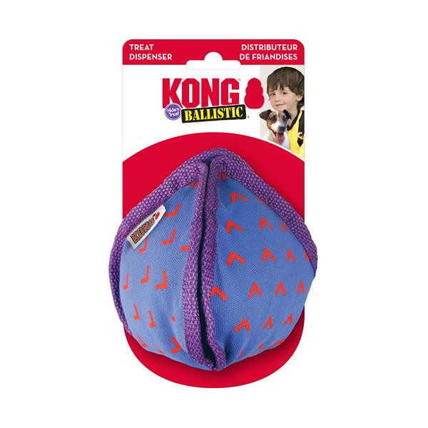 Hračka Kong Dog Ballistic Hide'n Treat vrecko na pamlsky polyester M