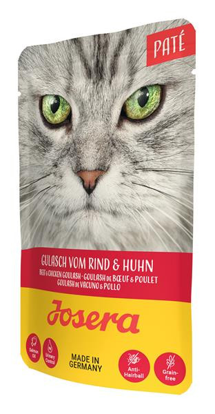 Josera kapsička Cat Paté Gulasch vom Rind&Huhn 85 g